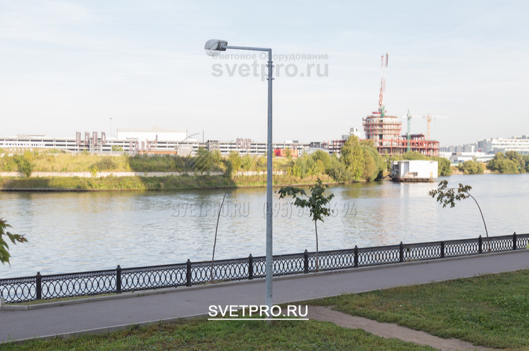 Опорами ОГК-3 можно делать освещение пешеходных дорожек и тротуаров