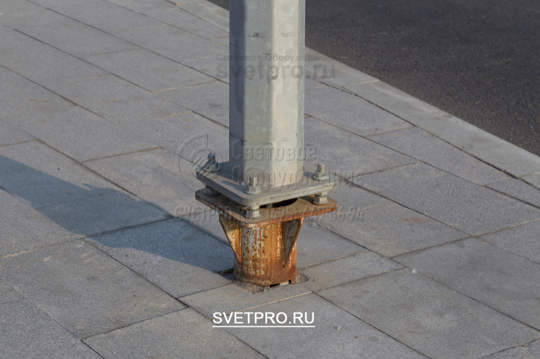 Опоры ОГК имеют фланцевое соединение