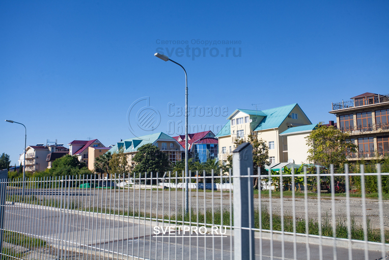 Для освещения дорог и тротуаров на базе опор ОГК, необходима установка консольных кронштейнов