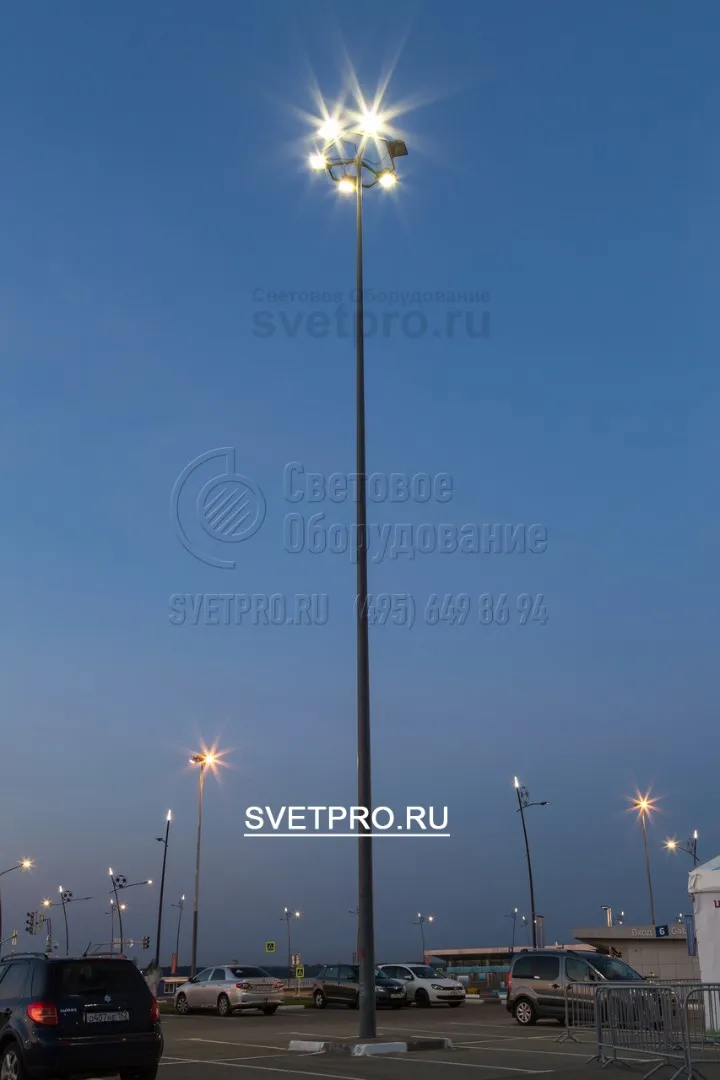 Опора типа ОГК с высотой ствола в 16 метров устанавливается только на фланец. Длина закладного элемента и габариты фундамента подбираются в соответствии с типовой документацией и климатических условий в месте эксплуатации.