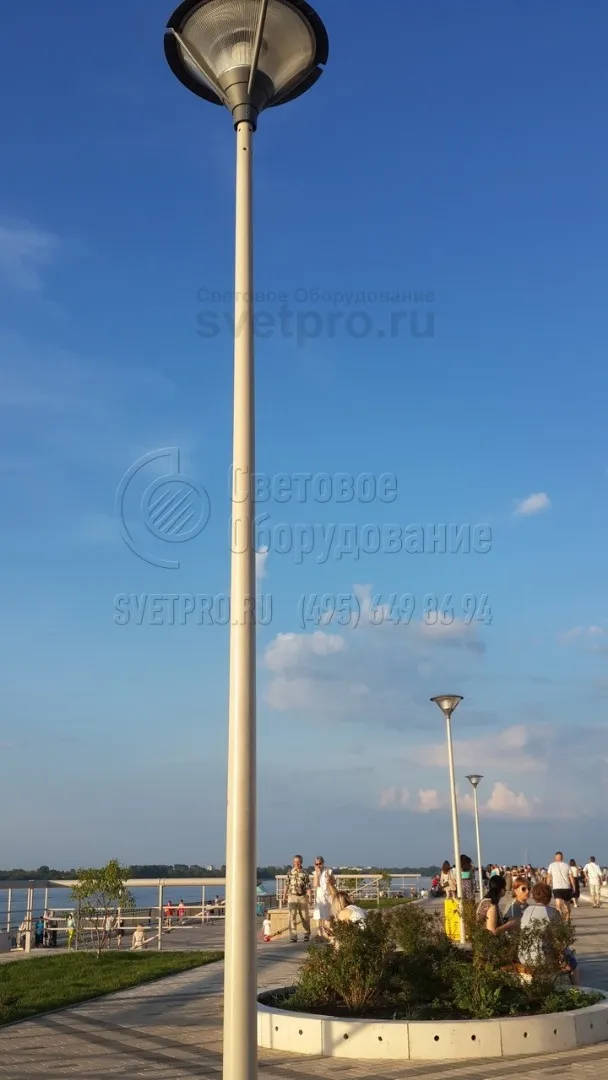 Набережная, г. Нижний Новгород. Опоры НПК-6,0/7,25-02-ц. л.