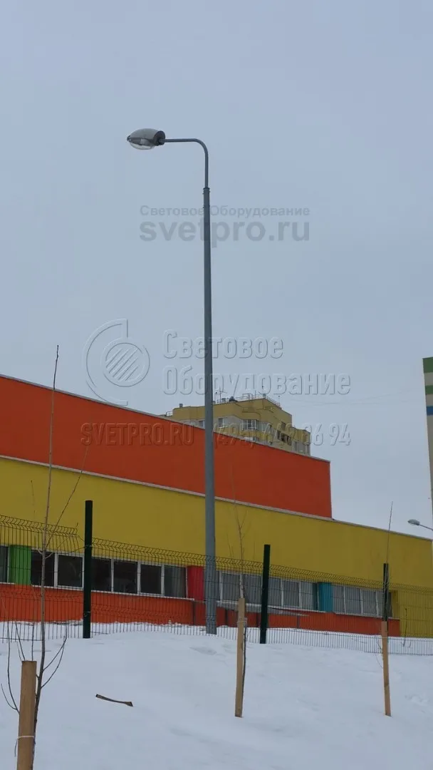 Освещение прилегающей территории детского сада в г. Солнечногорск Московской области.