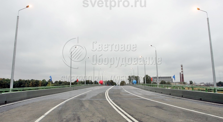 Освещение эстакады г. Муром.