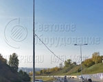 НПГ-14 Опора несиловая прямостоечная граненая высота 14 метров