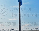 НФГ-3 Опора несиловая фланцевая граненая высота 3 метра