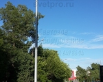 НФГ-5 Опора несиловая фланцевая граненая высота 5 метров