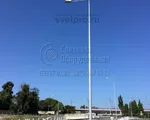 НФГ-5 Опора несиловая фланцевая граненая высота 5 метров
