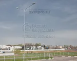 НФГ-6 Опора несиловая фланцевая граненая высота 6 метров