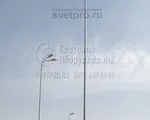 НФГ-6 Опора несиловая фланцевая граненая высота 6 метров