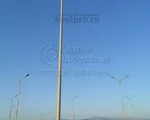 НФГ-7 Опора несиловая фланцевая граненая высота 7 метров