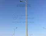 НФГ-7 Опора несиловая фланцевая граненая высота 7 метров