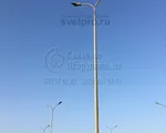 НФГ-7 Опора несиловая фланцевая граненая высота 7 метров