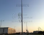НФГ-7 Опора несиловая фланцевая граненая высота 7 метров