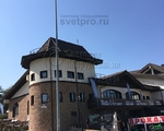 НФГ-7 Опора несиловая фланцевая граненая высота 7 метров