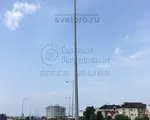 НФГ-8 Опора несиловая фланцевая граненая высота 8 метров