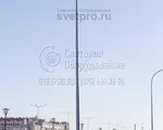 НФГ-8 Опора несиловая фланцевая граненая высота 8 метров