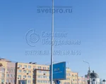 НФГ-8 Опора несиловая фланцевая граненая высота 8 метров