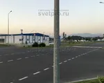 НФГ-9 Опора несиловая фланцевая граненая высота 9 метров