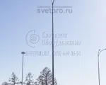 НФГ-9 Опора несиловая фланцевая граненая высота 9 метров