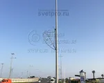 НФГ-10 Опора несиловая фланцевая граненая высота 10 метров