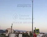 НФГ-10 Опора несиловая фланцевая граненая высота 10 метров