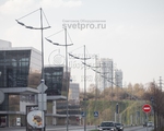 НФГ-10 Опора несиловая фланцевая граненая высота 10 метров
