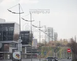 НФГ-10 Опора несиловая фланцевая граненая высота 10 метров