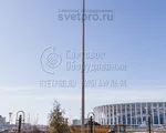 НФГ-10 Опора несиловая фланцевая граненая высота 10 метров