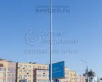 НФГ-10 Опора несиловая фланцевая граненая высота 10 метров