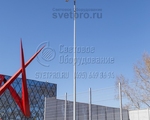 НФГ-10 Опора несиловая фланцевая граненая высота 10 метров