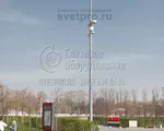 НФГ-16 Опора несиловая фланцевая граненая высота 16 метров