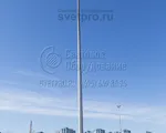 НФГ-16 Опора несиловая фланцевая граненая высота 16 метров