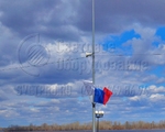 НФК-7 Опора несиловая фланцевая круглоконическая высота 7 метров