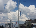 НФК-8 Опора несиловая фланцевая круглоконическая высота 8 метров