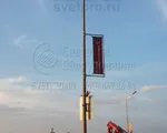 НФК-8 Опора несиловая фланцевая круглоконическая высота 8 метров