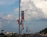НФК-9 Опора несиловая фланцевая круглоконическая высота 9 метров