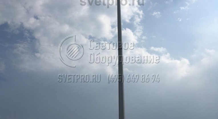 Для установки четырёх осветительных приборов на опору НФК-11,5-02-ц нужно понимать нагрузки, которые выдерживает опора для нужного вам ветрового района.