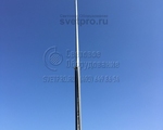П-ФГ-12 Опора складывающаяся фланцевая граненая высота 12 метров