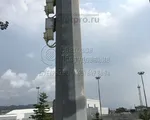 П-ФГ-16 Опора складывающаяся фланцевая граненая высота 16 метров