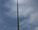 П-ФГ-16 Опора складывающаяся фланцевая граненая высота 16 метров