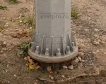 СФГ-1000-8 Опора силовая фланцевая граненая высота 8 метров