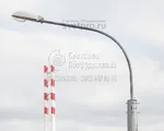 СФГ-1000-9 Опора силовая фланцевая граненая высота 9 метров