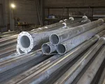 СФ-300-8,5 Опора силовая фланцевая трубчатая высота 8,5 метров