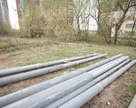 СП-300-9/11 Опора силовая прямостоечная трубчатая высота 9 метров
