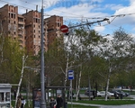 ТФ-1800-9 Опора контактной сети фланцевая трубчатая высота 9 метров