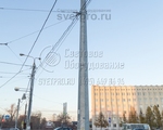 ТФГ-1000-9 Опора контактной сети фланцевая граненая высота 9 метров