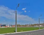 ТФГ-1500-9 Опора контактной сети фланцевая граненая высота 9 метров