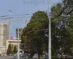 ТФГ-1800-10 Опора контактной сети фланцевая граненая высота 10 метров