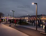 Фламинго-1 Опора декоративная высота 4 метра
