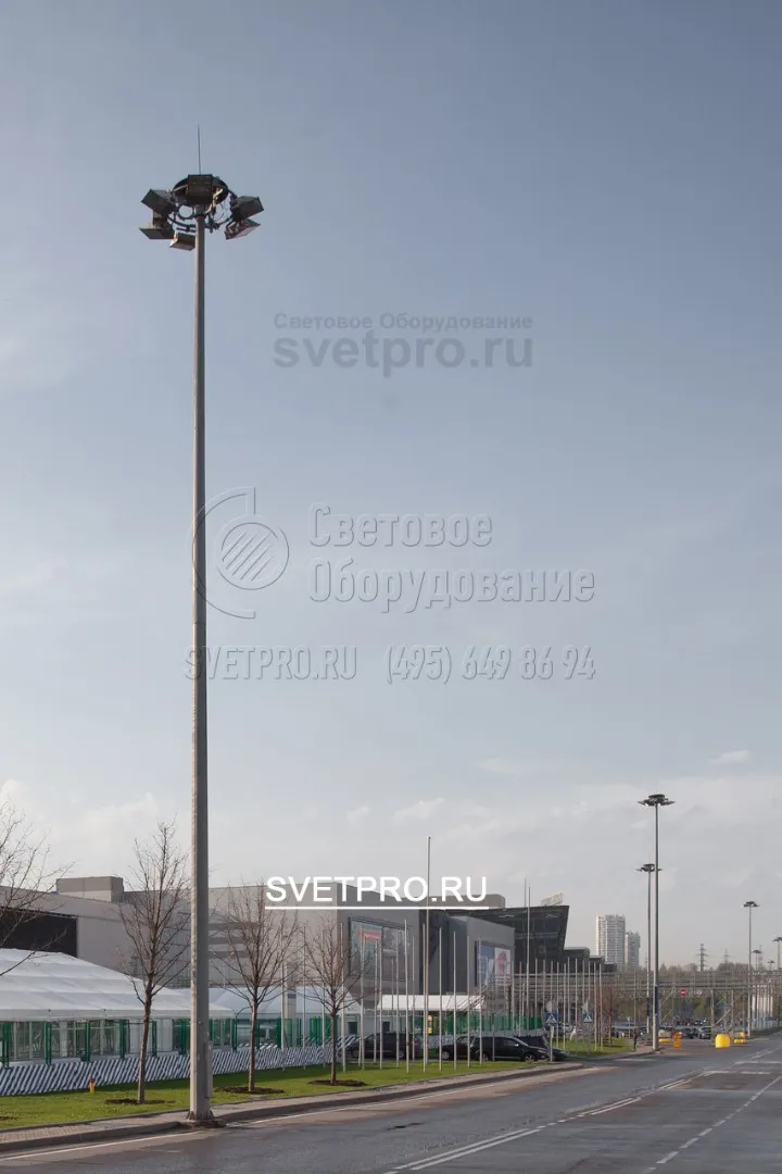 Фундаментные болты предназначены для обустройства столбчатого фундамента
опоры. Фундамент проектируется отдельно.